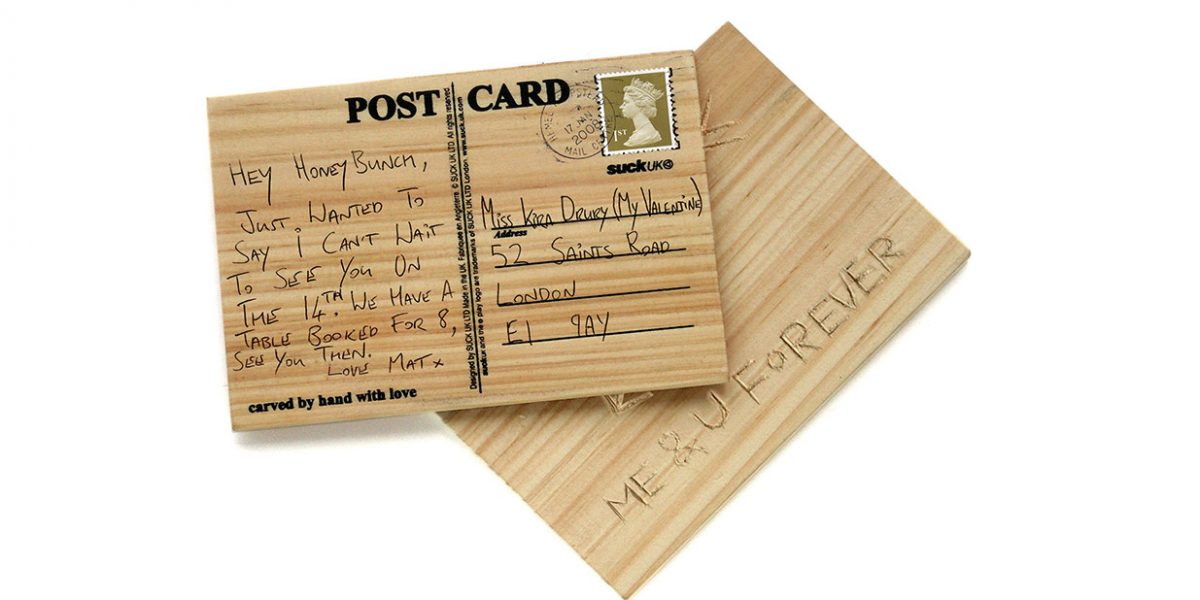 Carve Your Own Postcard