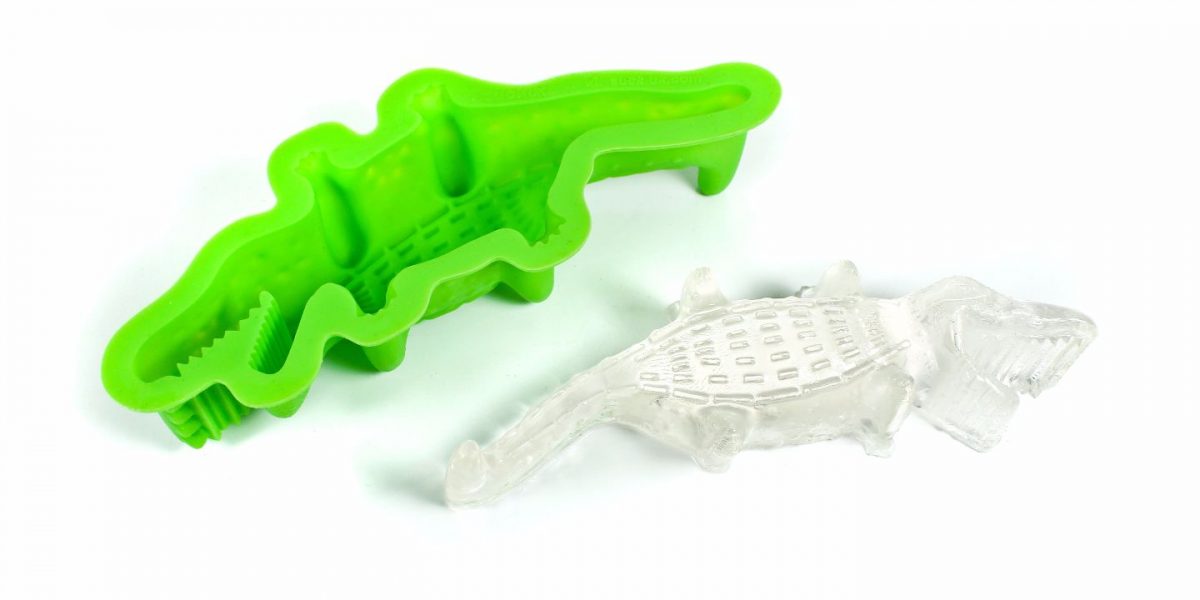 3D Crocodile Ice Mould